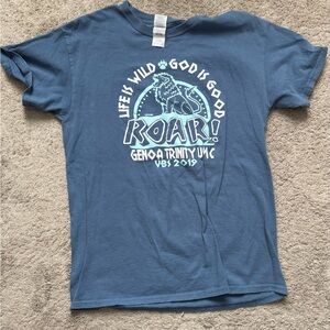 Gildan VBS 2019 Roar Tee Genoa Trinity UMC Medium